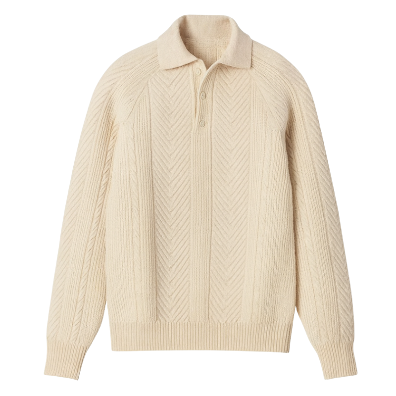 César | Suéter de Punto con Cuello