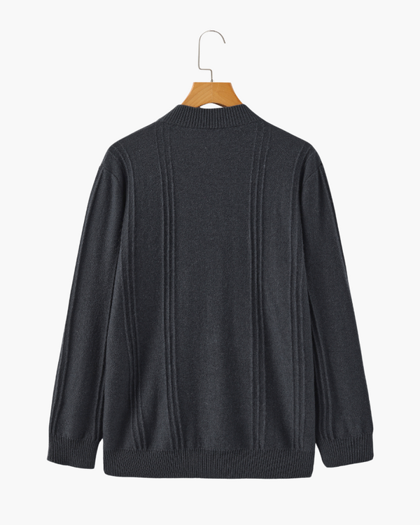 Pedri | Suéter Medio Cierre Cashmere