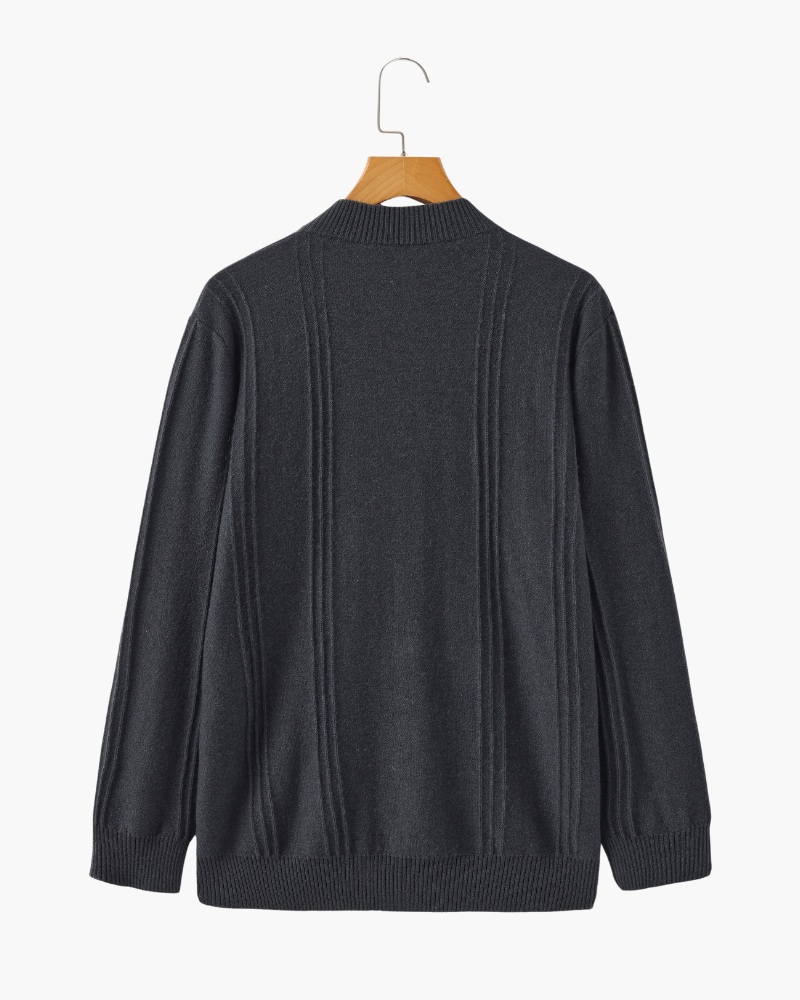 Pedri | Suéter Medio Cierre Cashmere