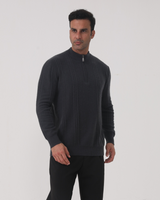 Pedri | Suéter Medio Cierre Cashmere