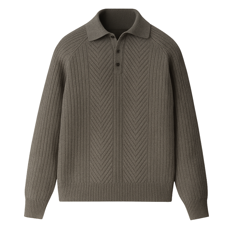 César | Suéter de Punto con Cuello