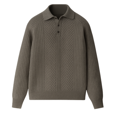 César | Suéter de Punto con Cuello