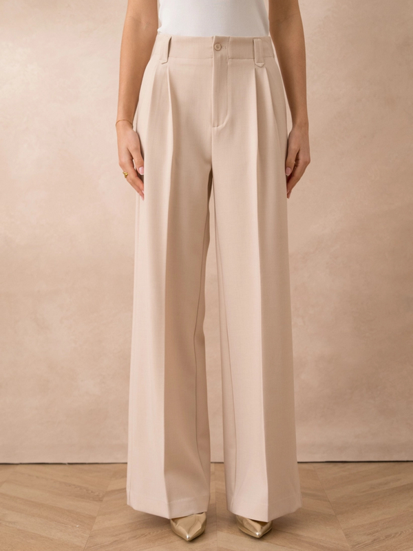 Elina | Pantalón Palazzo Cintura Alta