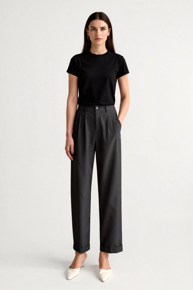 María | Pantalones Tiro Alto Mujer