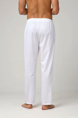 Diego | Pantalones Hombre Algodón-Lino Tiro Ajustable