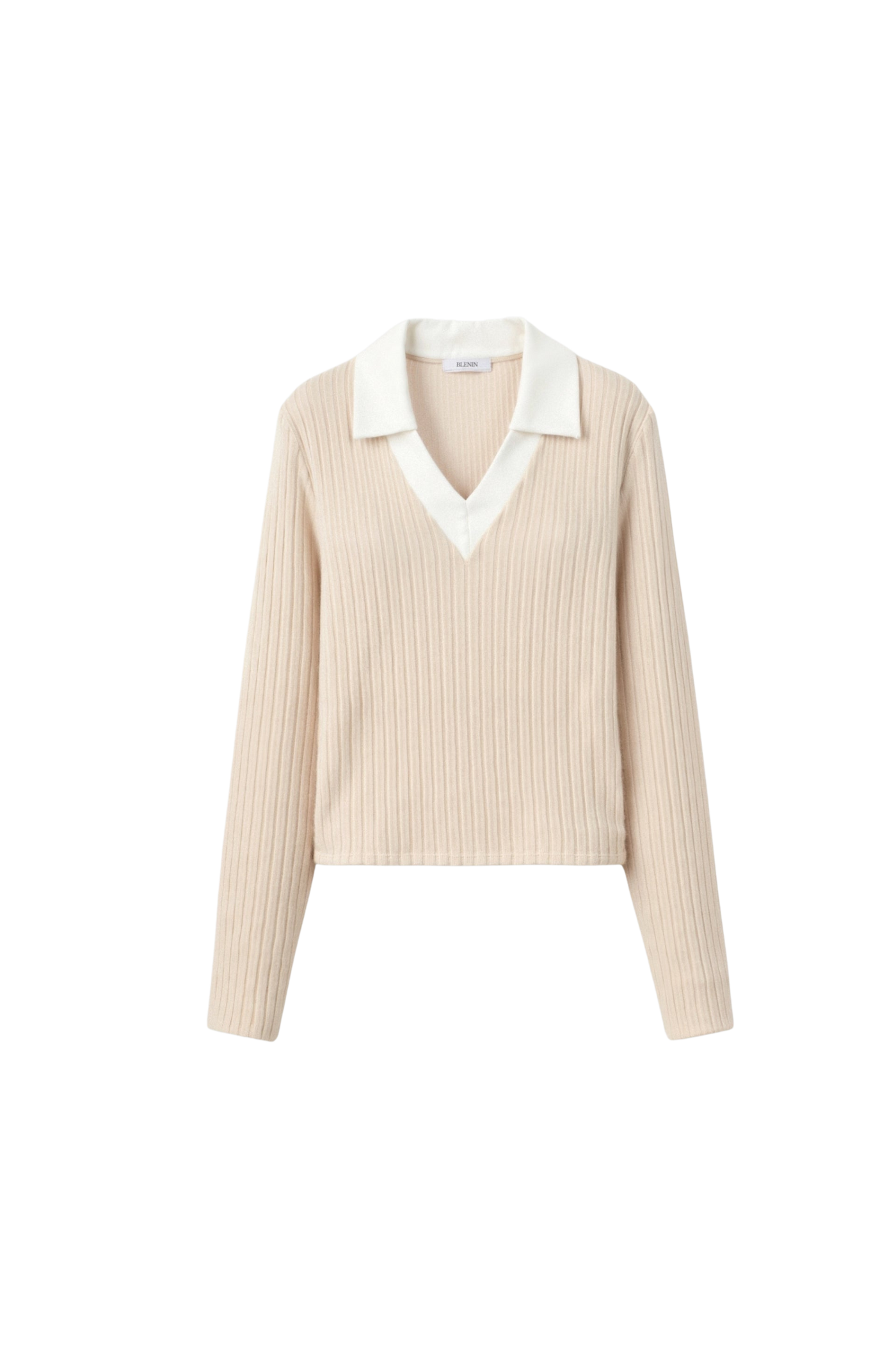 Sophia | Suéter Polo Slim de Lana