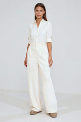Isabella | Pantalón Palazzo Cintura Alta