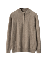 Pedri | Suéter Medio Cierre Cashmere