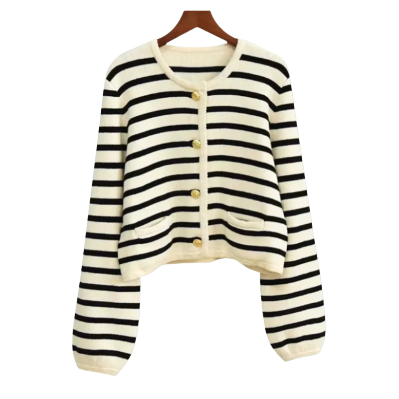 Valentina | Cárdigan con Botones Dorados