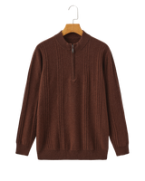 Pedri | Suéter Medio Cierre Cashmere