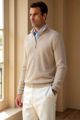 Javier | Jersey Lana Tejida Cremallera