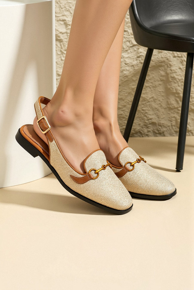 Fabiola | Mocasines Slingback