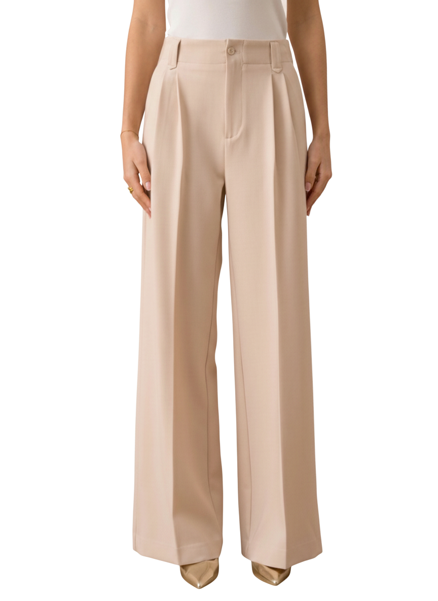 Elina | Pantalón Palazzo Cintura Alta