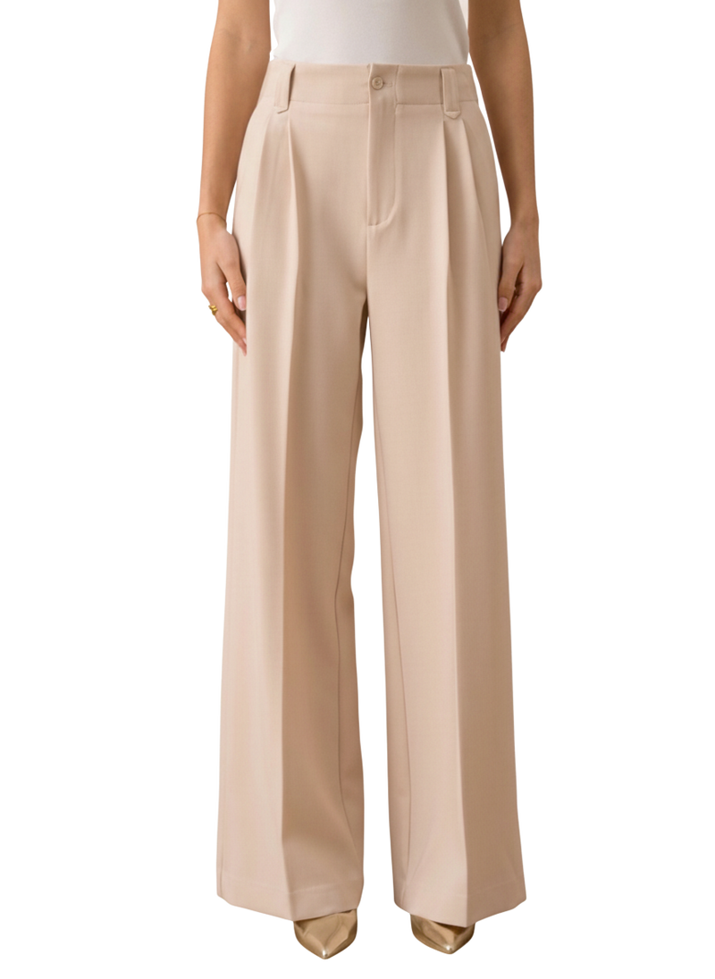 Elina | Pantalón Palazzo Cintura Alta