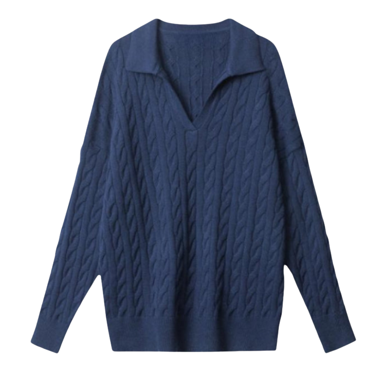 Natalie | Suéter con Cuello Camisero