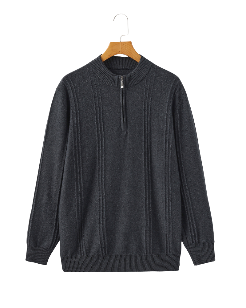 Pedri | Suéter Medio Cierre Cashmere