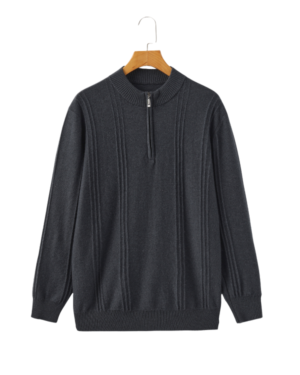 Pedri | Suéter Medio Cierre Cashmere