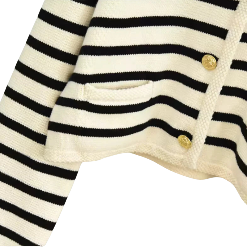 Valentina | Cárdigan con Botones Dorados