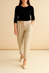 María | Pantalones Tiro Alto Mujer
