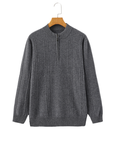 Pedri | Suéter Medio Cierre Cashmere